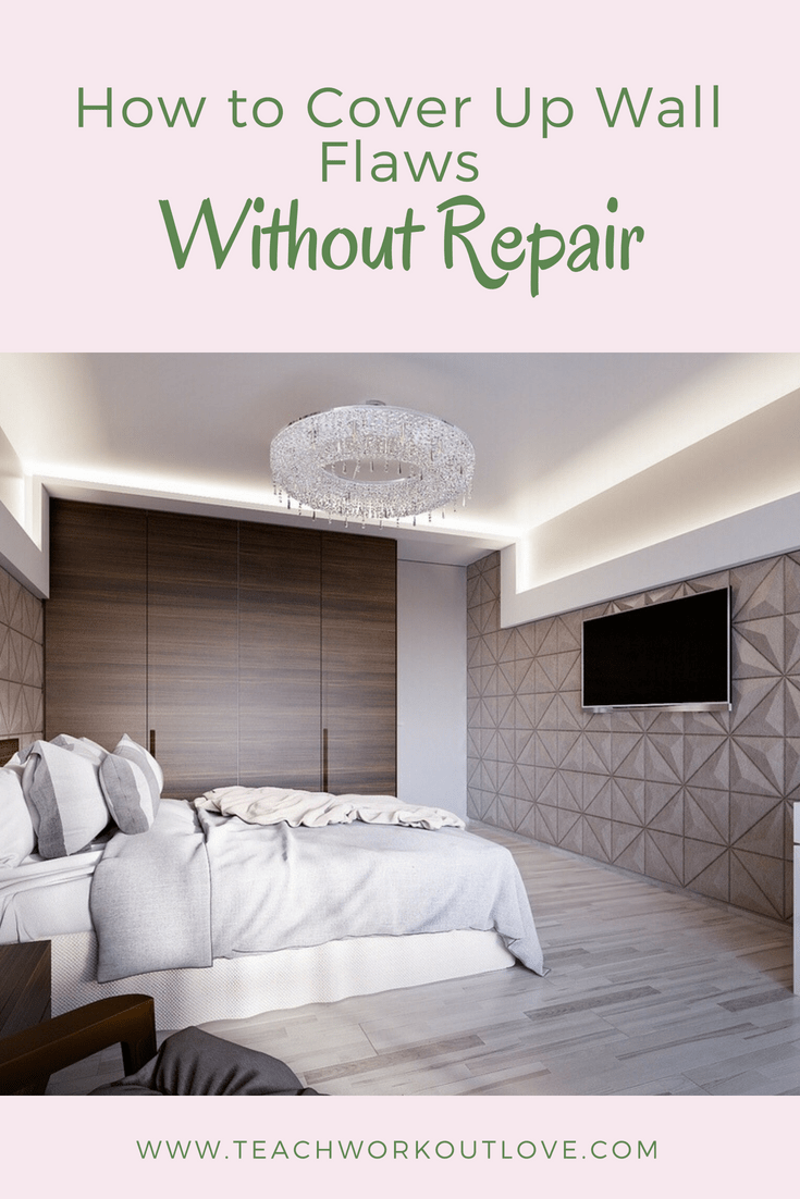 best paint color to cover wall imperfections