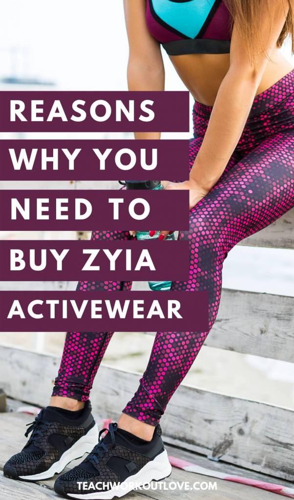We are Now Selling Zyia Activewear Clothing - Teach.Workout.Love