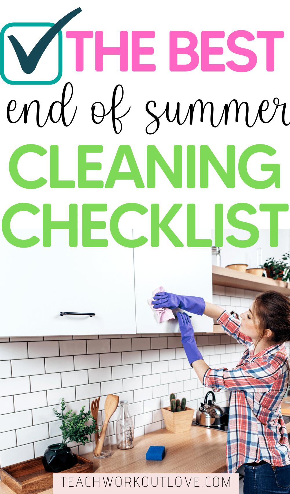 The Best End Of Summer Cleaning Checklist